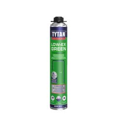   TYTAN - LOW-EX GREEN Alacsony tágulású pisztolyhab - 750 ML