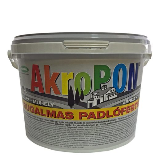 KEMIKÁL - AkroPon flexibilis padlófesték 15l fehér