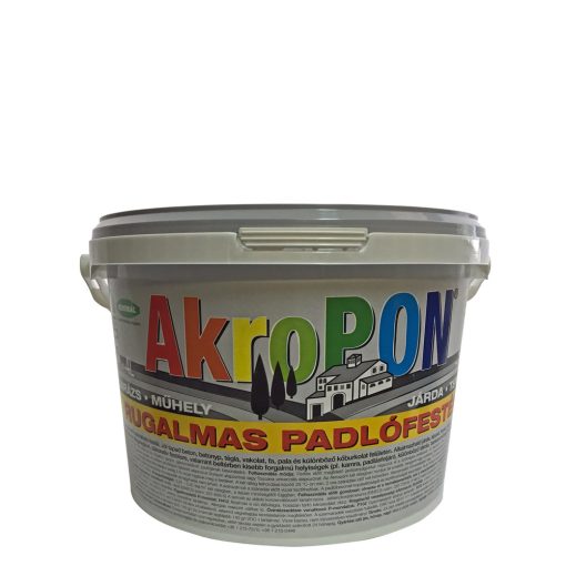 KEMIKÁL - AkroPon flexibilis padlófesték 4l világosszürke