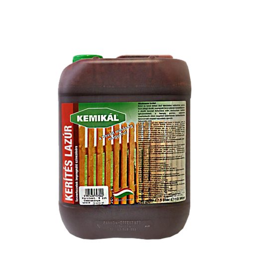 KEMIKÁL - Kerítéslazúr 10l mahagóni
