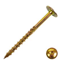 Szerkezet építő csavar - 6x140, laposfejű-torx