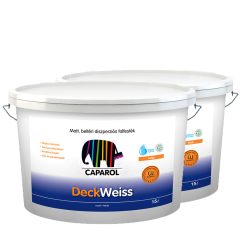 2 DB CAPAROL - DECKWEISS - BELTÉRI FALFESTÉK - 2 X 15 L