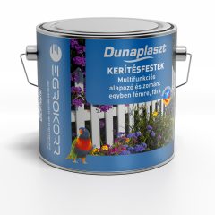 Dunaplaszt - kerítésfesték 2.5 l vörös 800
