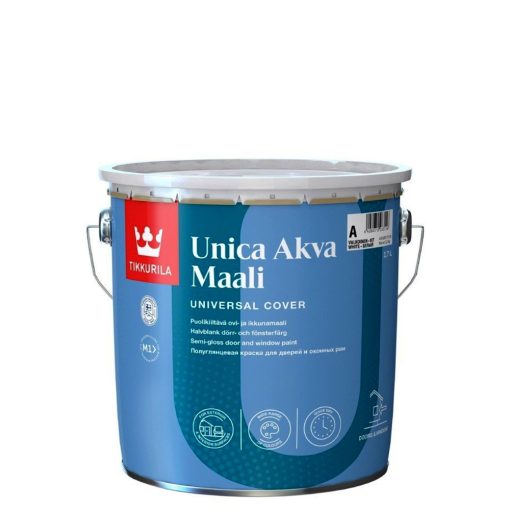 TIKKURILA - UNICA AKVA MAALI - AKRIL KÖTŐANYAGÚ FESTÉK - 2.7 L