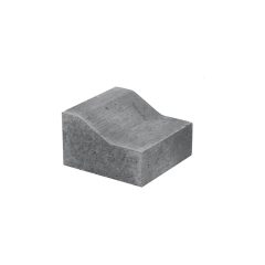   Frühwald K szegélykő koptatóréteg nélkül 25x25x15(9,5) cm, FBH/Zenith rkl