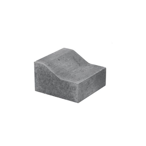 Frühwald K szegélykő koptatóréteg nélkül 25x25x15(9,5) cm, FBH/Zenith rkl